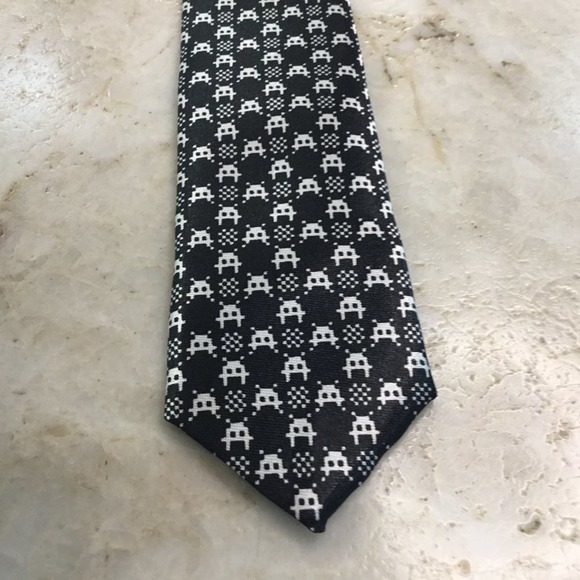 BLACKTIEGEEK SKINNY TIE - Picture 1 of 8